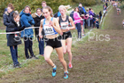 Girls under-15s National Cross Country Relay, Berry Hill Park, Mansfield. Photo:  David T. Hewitson/Sports for All Pics